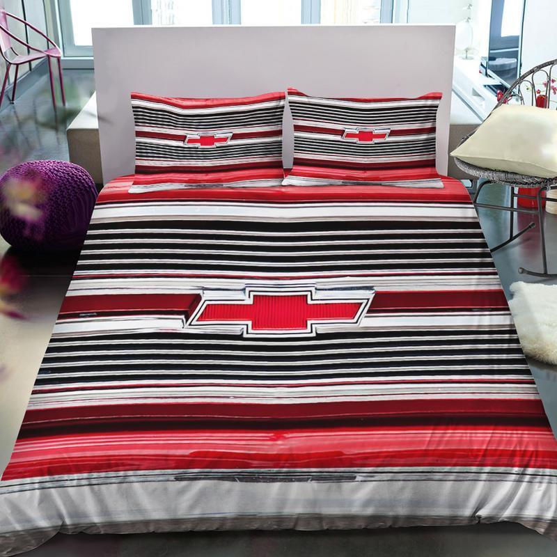 Chevy shop bedding set