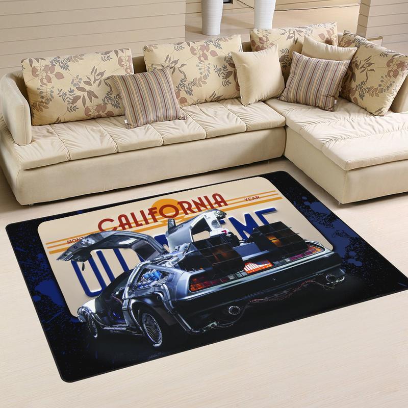 btf rug back to the future marty mcfly delorean dmc bttf 02409 ...