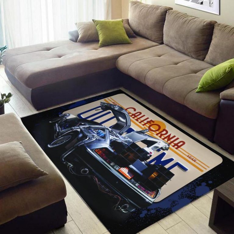 btf rug back to the future marty mcfly delorean dmc bttf 02409 ...