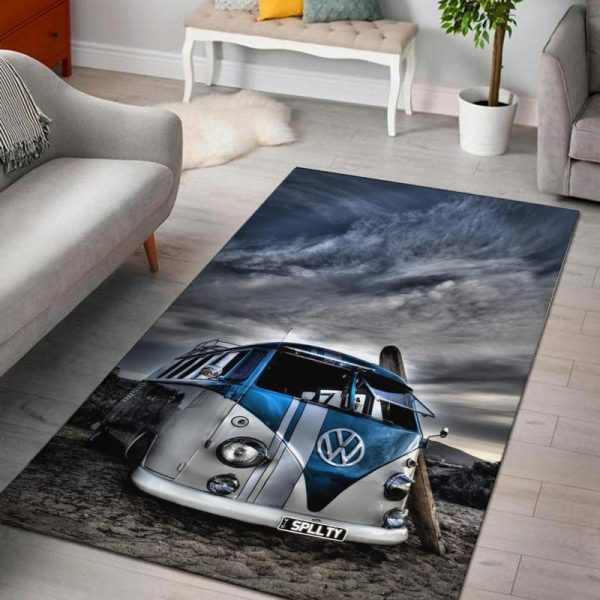 campervan rug volkswagen camper van 02725 - Rustypod Store