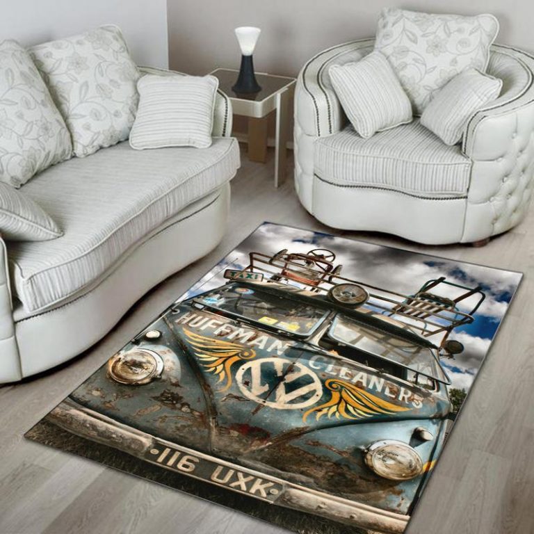 campervan rug volkswagen camper van 02741 Rustypod Store