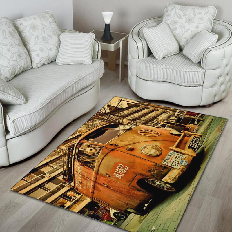 campervan rug volkswagen camper van 02753 - Rustypod Store