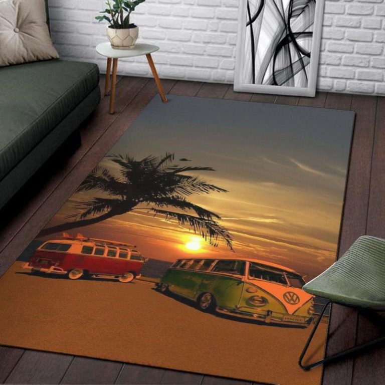 campervan rug volkswagen camper van 02769 - Rustypod Store