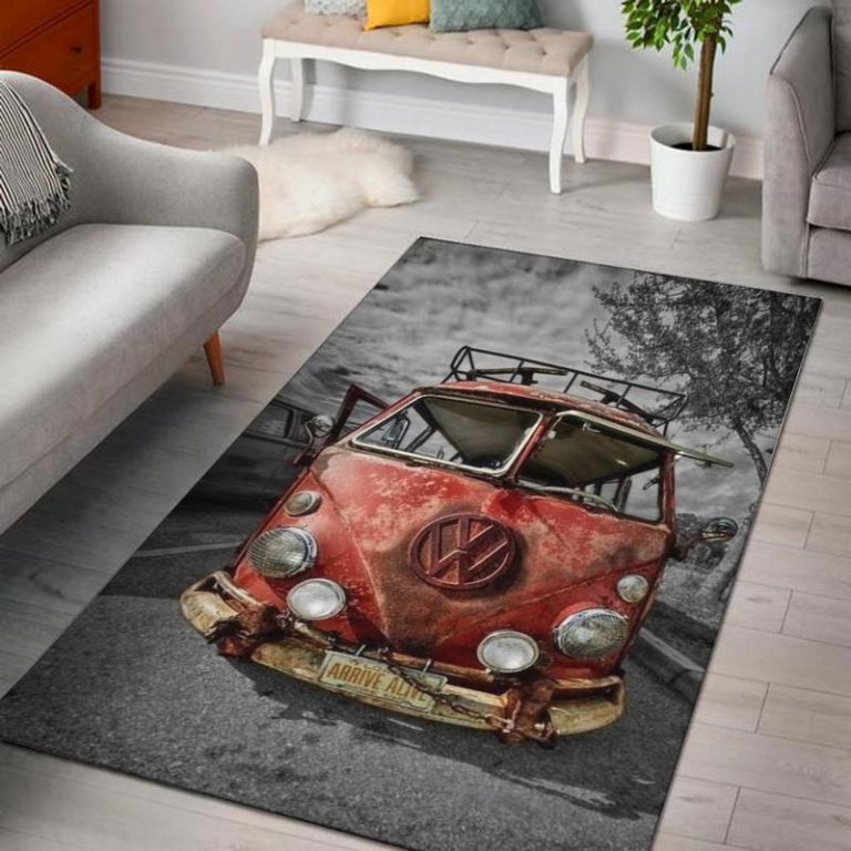 campervan rug volkswagen camper van 02770 - Rustypod Store