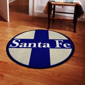 santafe round mat Santa Fe BNSF