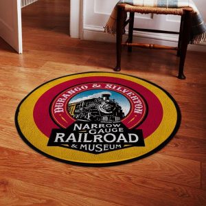 durango round mat Durango and Silverton Narrow Gauge Railroad
