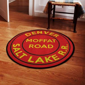 dslmrr round mat Denver and Salt Lake Moffat Rail Road