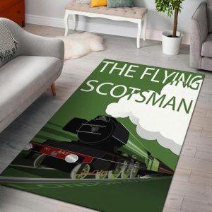 Scotsman rug Flying Scotsman railway railroad