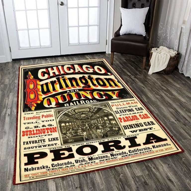 Burlington rug chicago burlington and quincy railroad 05051 Rustypod Store