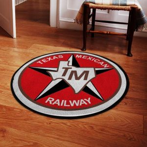 The Texas Mexican Railway round mat