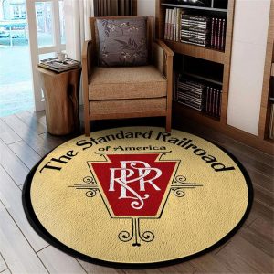 RPR Railroad Reproduction round mat