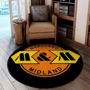 Maryland Midland Railroad round mat