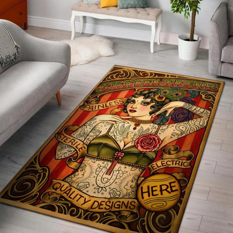 tattoo rug 05620 - Rustypod Store