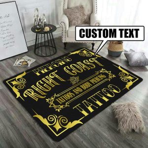 personalized DAD'S GARAGE rug 08813 - Rustypod Store