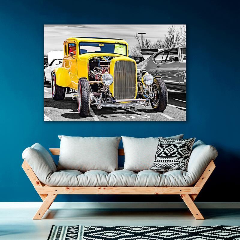 american graffiti canvas - Rustypod Store