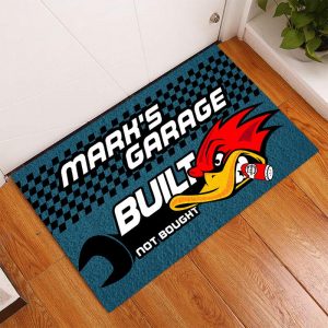 personalized DAD'S GARAGE rug 08813 - Rustypod Store