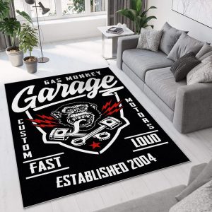 Gas monkey garage rug 08314 - Rustypod Store