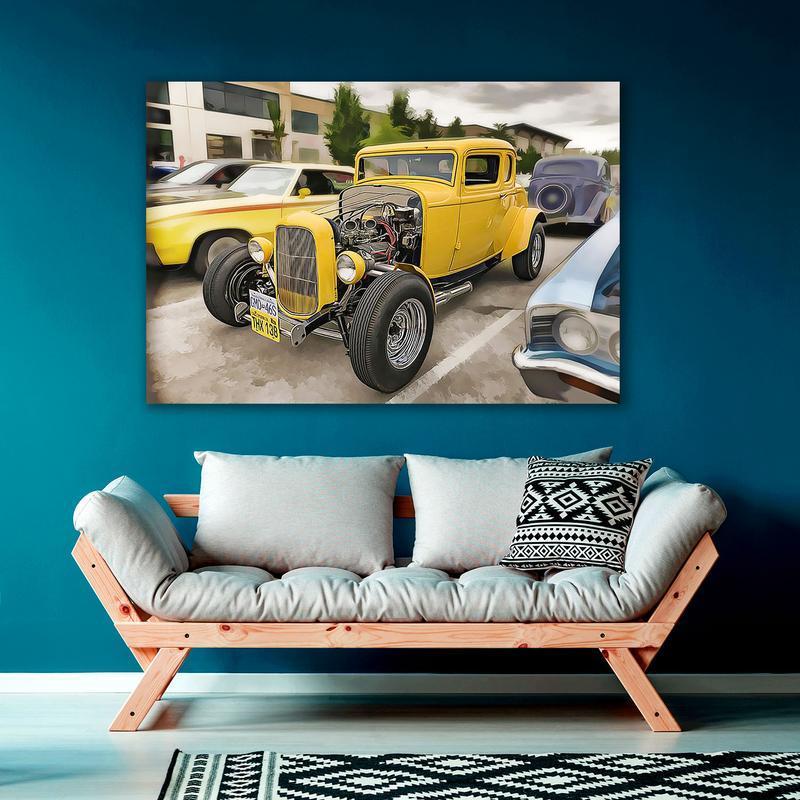 american graffiti canvas Rustypod Store