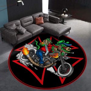 Garage is mine - Rat fink hot rod garage rug 07088 - Rustypod Store