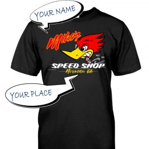 Personalized speed shop | hot rod shirt