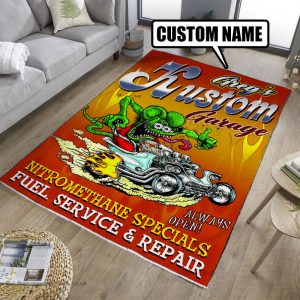 Gas monkey garage rug 08314 - Rustypod Store