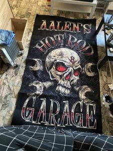 personalized hot rod garage rug 08013 photo review