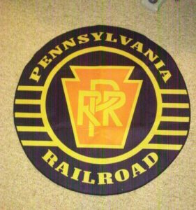 pennsylvania round mat PRR Pennsylvania railroad 04426 photo review