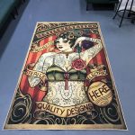 personalized tattoo rug 05851