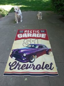 personalize vintage garage rug 05210 photo review