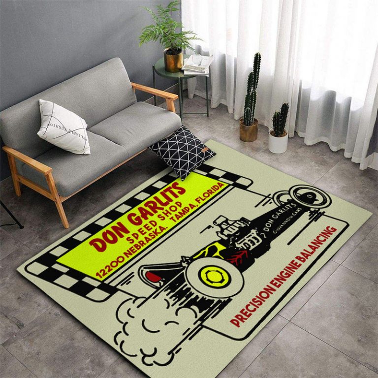 DON GARLITS SPEED SHOP rug 09438 - Rustypod Store