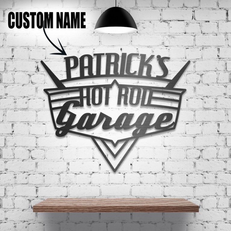 personalized workshop | hot rod | speed shop | garage CNC metal sign ...