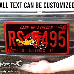 Hot Rod License plate