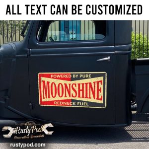 Moonshine Flagship Boat & Truck Sticker / Decal