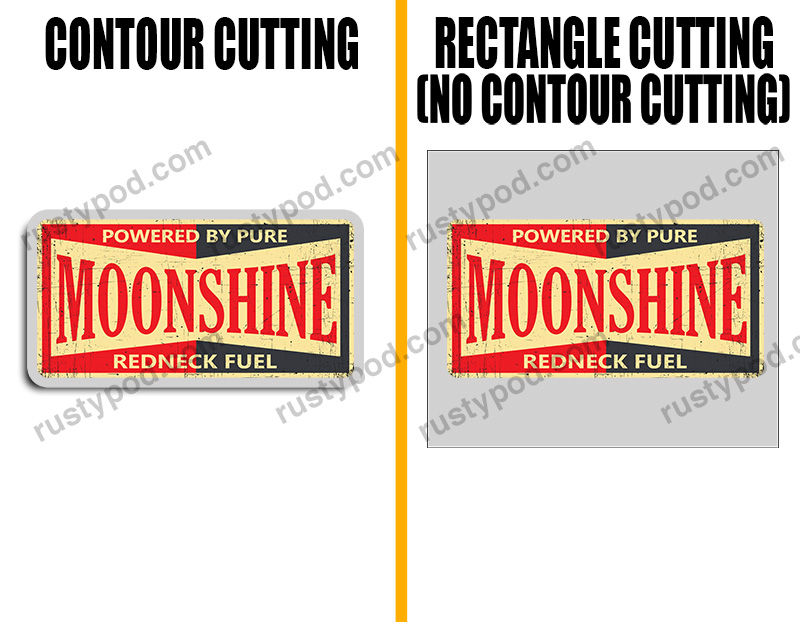 Moonshine Flagship Boat & Truck Sticker / Decal