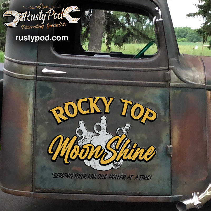 Moonshine Flagship Boat & Truck Sticker / Decal