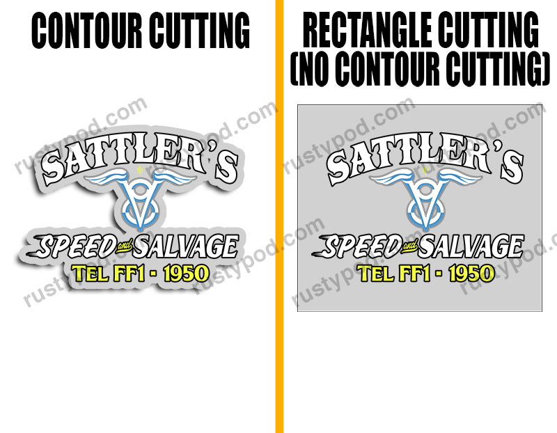 Personalized v8 speed and salvage sticker 10935 Rustypod Store