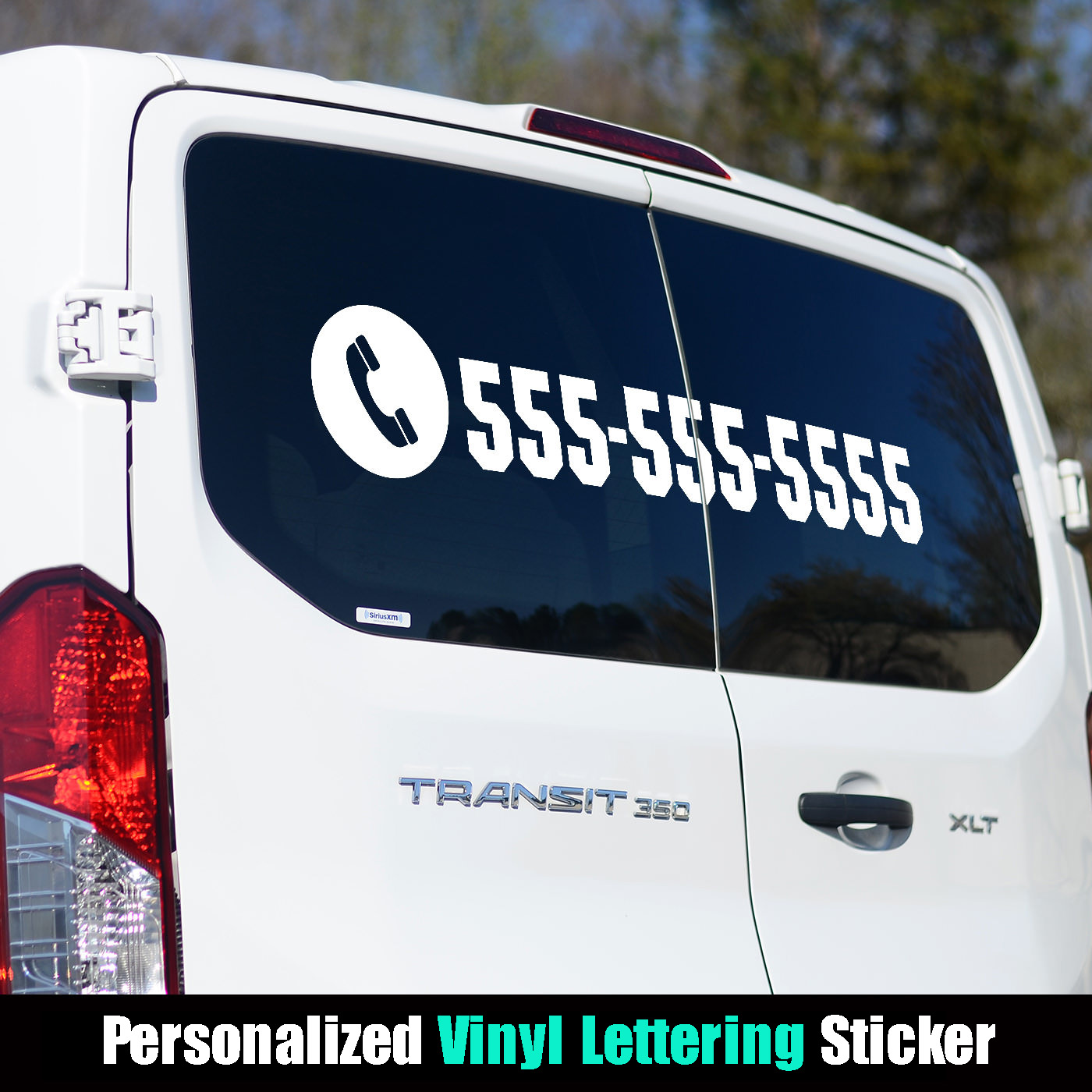 Personalize Your Ride with Personalized Vinyl Lettering Sticker