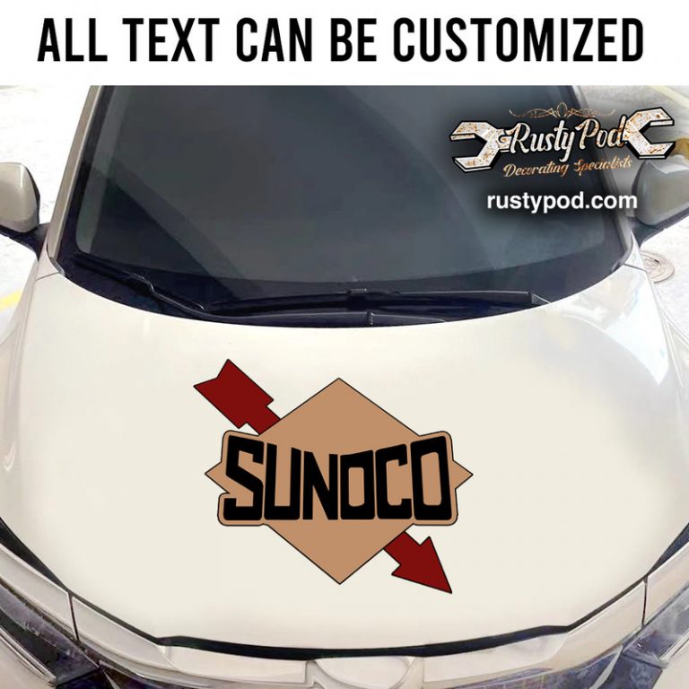 sunoco garage sticker 11034 Rustypod Store