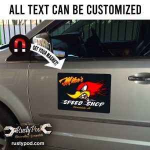 custom deacl car door magnets bumper
