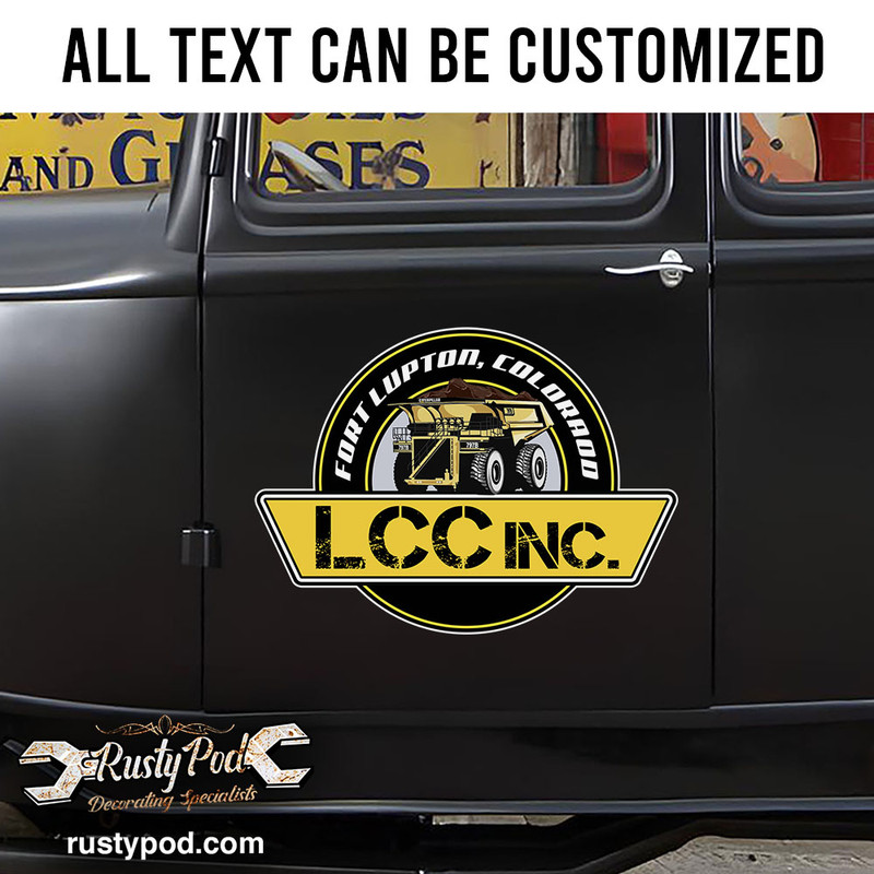 Vehicle Lettering and Stickers