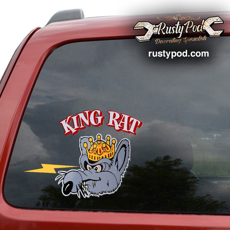 Rat King Sticker