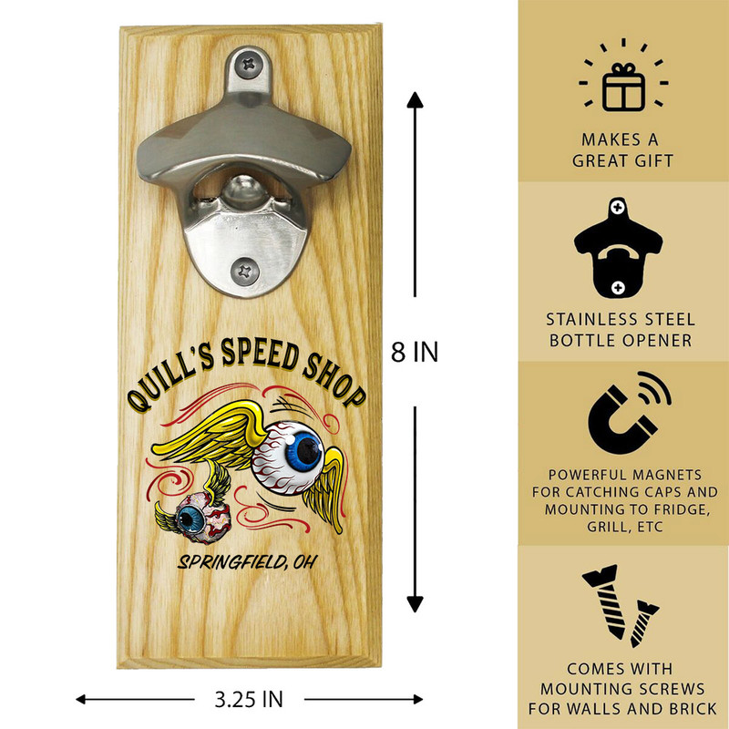 Ball Cap Mounted Opener Bottle Opener.com