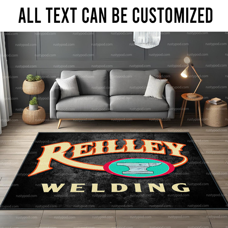 personalized welding rug 11940 - Rustypod Store