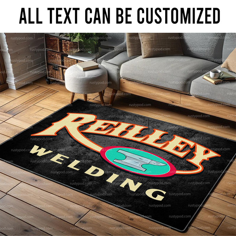 personalized welding rug 11940 - Rustypod Store